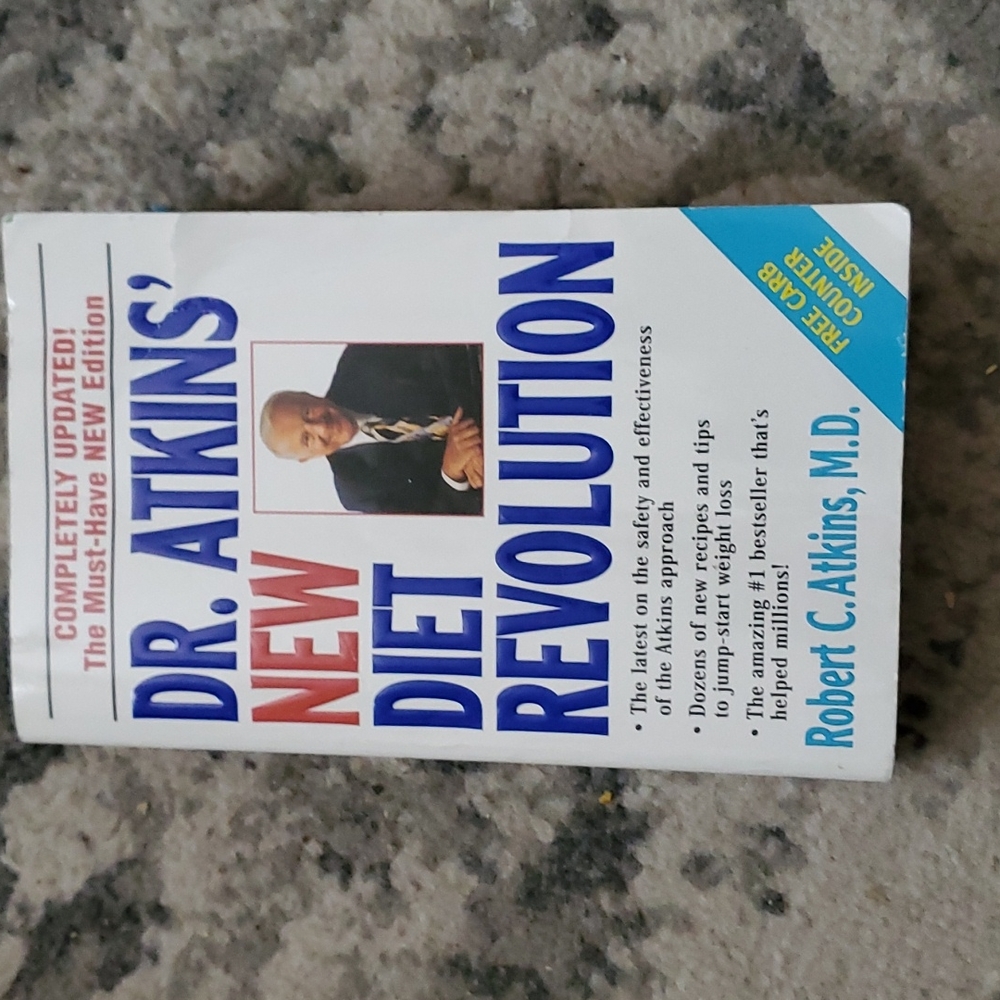 3/$15 🌜 Dr. Atkins  New Diet Revolution